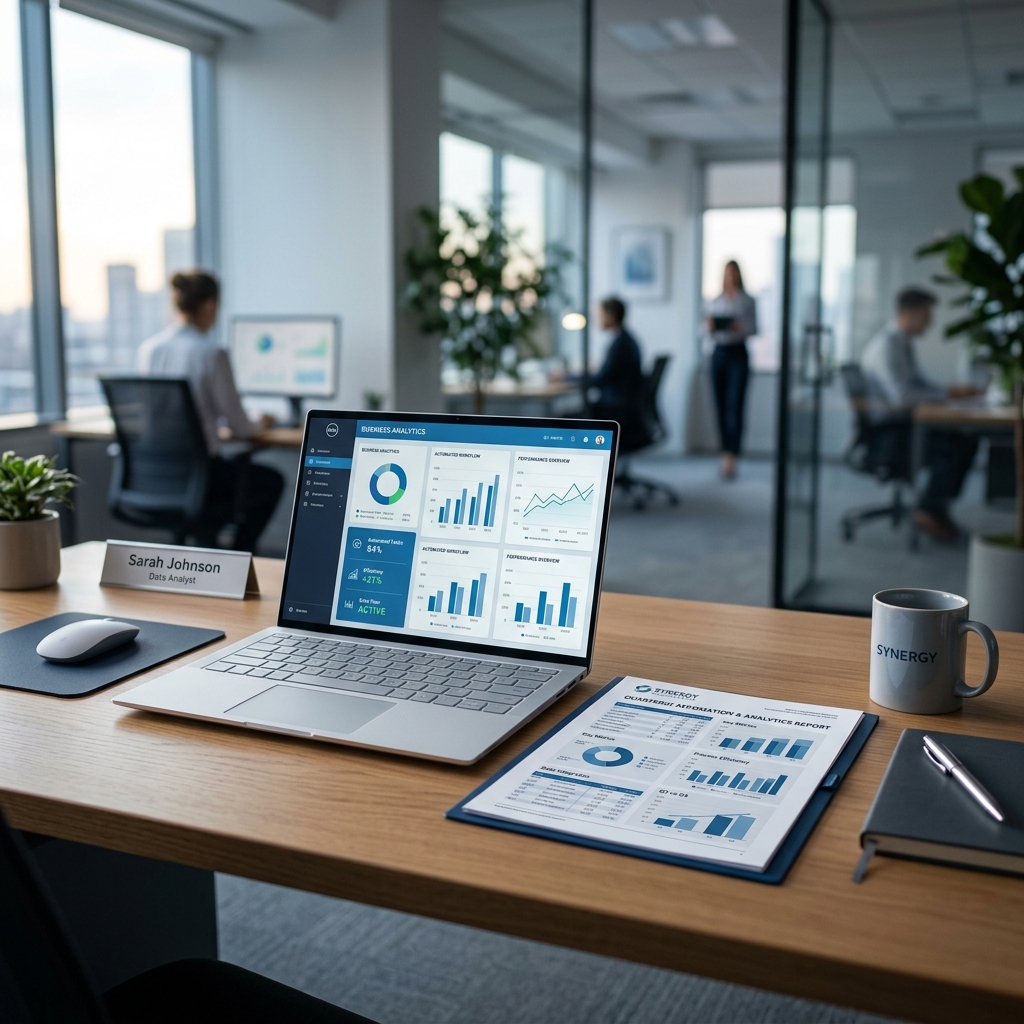AI agents automating business workflows — EasyWork Solutions