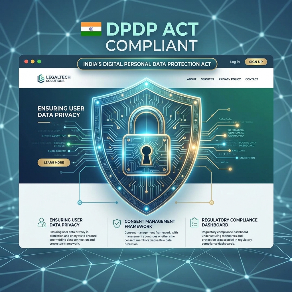 India's DPDP Act website compliance requirements — EasyWork Solutions