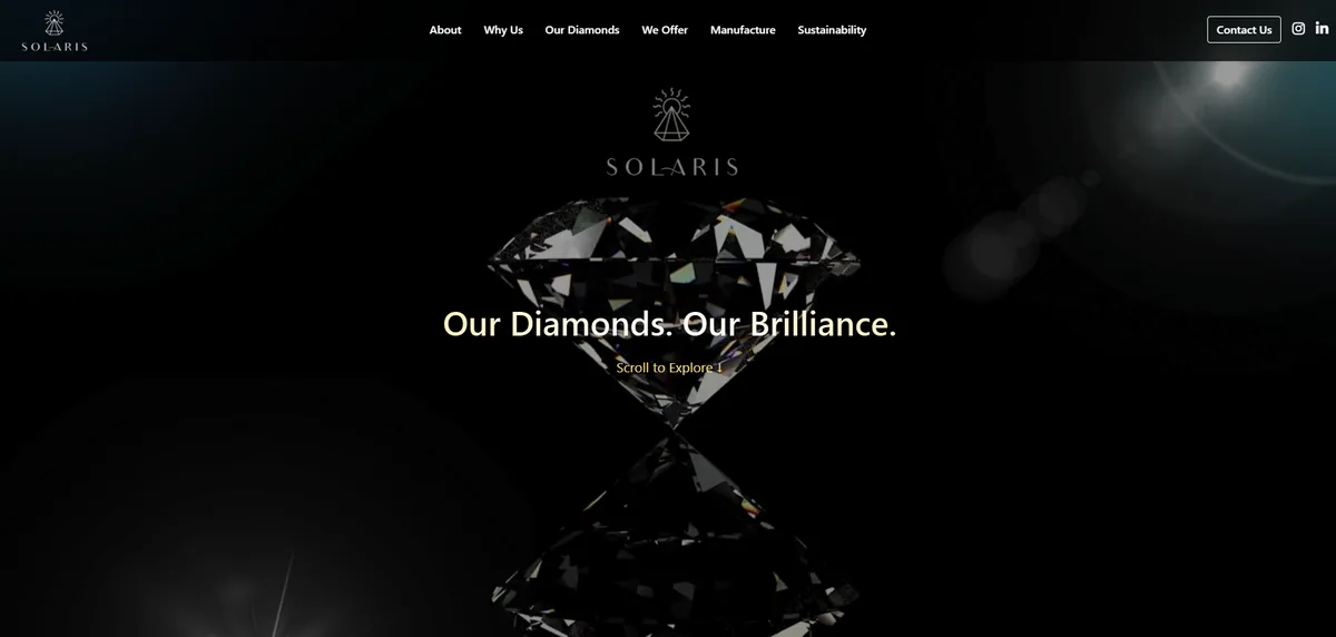 Solaris Diam — built by EasyWork Solutions
